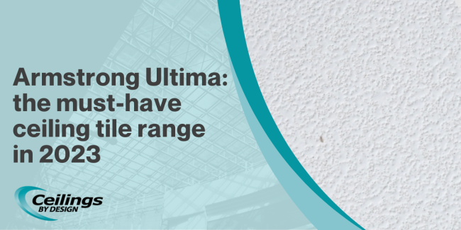 Ceilings tiles Armstron Ultima: the must have ceiling tile ranges in 2023