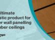 The ultimate acoustic product for timber wall panelling or timber ceilings