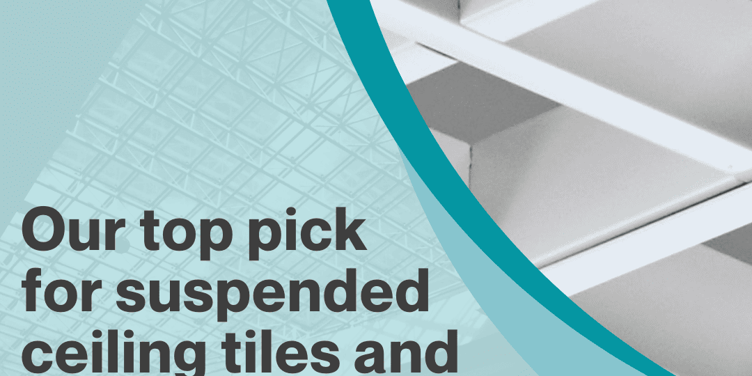2023-10 Our top pick for suspended ceiling tiles and installation tips Our top pick for suspended ceiling tiles and installation tips