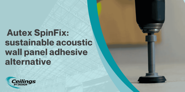 2024-09Blog Header 2x (2) Autex Spinfix: sustainable acoustic wall panel adhesive alternative